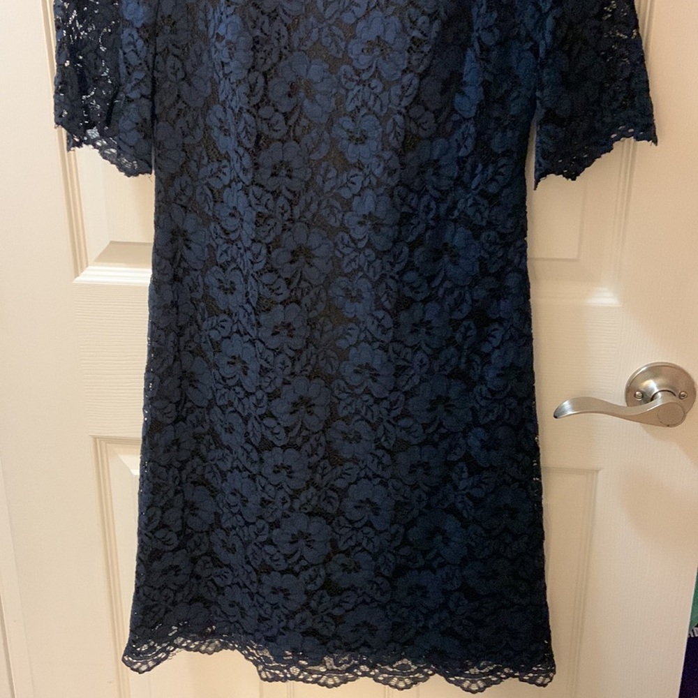 Lace Cocktail Dress - Picture 2 of 5